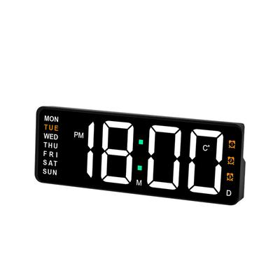 LED Digital Electronic Clock for Students To Get Up with Countdown Brightness Adjustment Multi-function Silent Clock