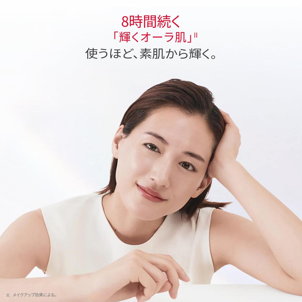 Genoptics CC Натуральный Белый Цветочный Содержит Ниацинамид и Pitera SK-II Праймер, 30 г, Бежевый, SPF50+/PA++++, Аромат,