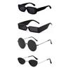 Sheomy Unisex Combo предлагает набор из 4 очков Black Candy MC stan Rectangle Retro Vintage Narrow Sunglasses Women::Мужчины, комбо-предложение, упаковка из 4 шт.