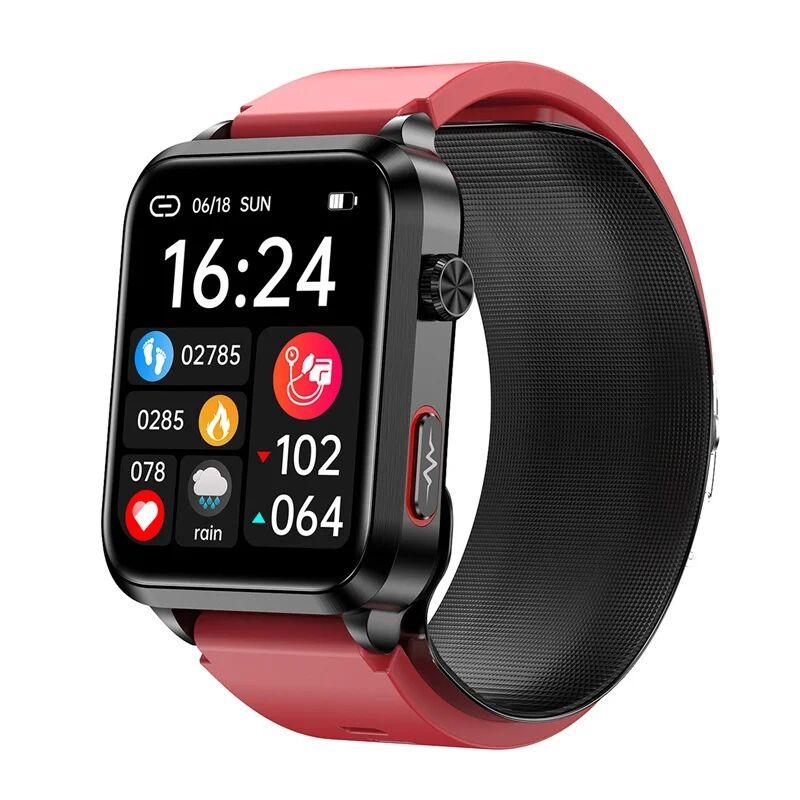 Новые мужские часы SACOSDING, воздушный насос, подушка безопасности, точное кровяное давление, умные часы с вызовом через Bluetooth