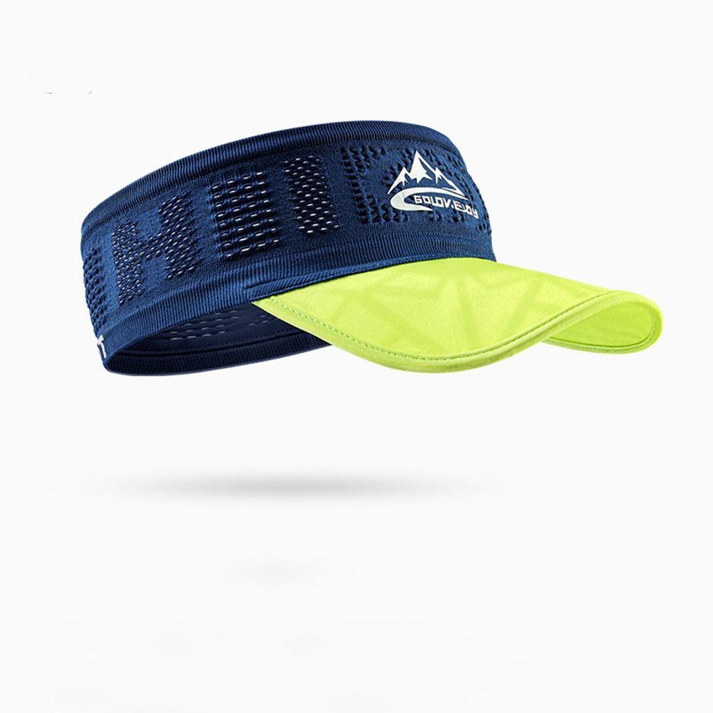 Caps Sun Shade Sunscreen Visor Hairband Empty Top Men Hats Elastic Hair Band Sports Hats Women Cap