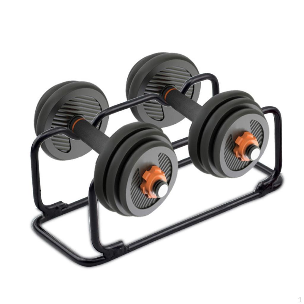 Metal Steel Dumbbell Rack Kettlebell Hanging Can Pantry