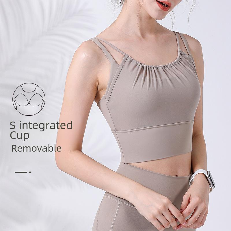 Women's Mesh Sports Bra - Yoga & Running Fitness Vest