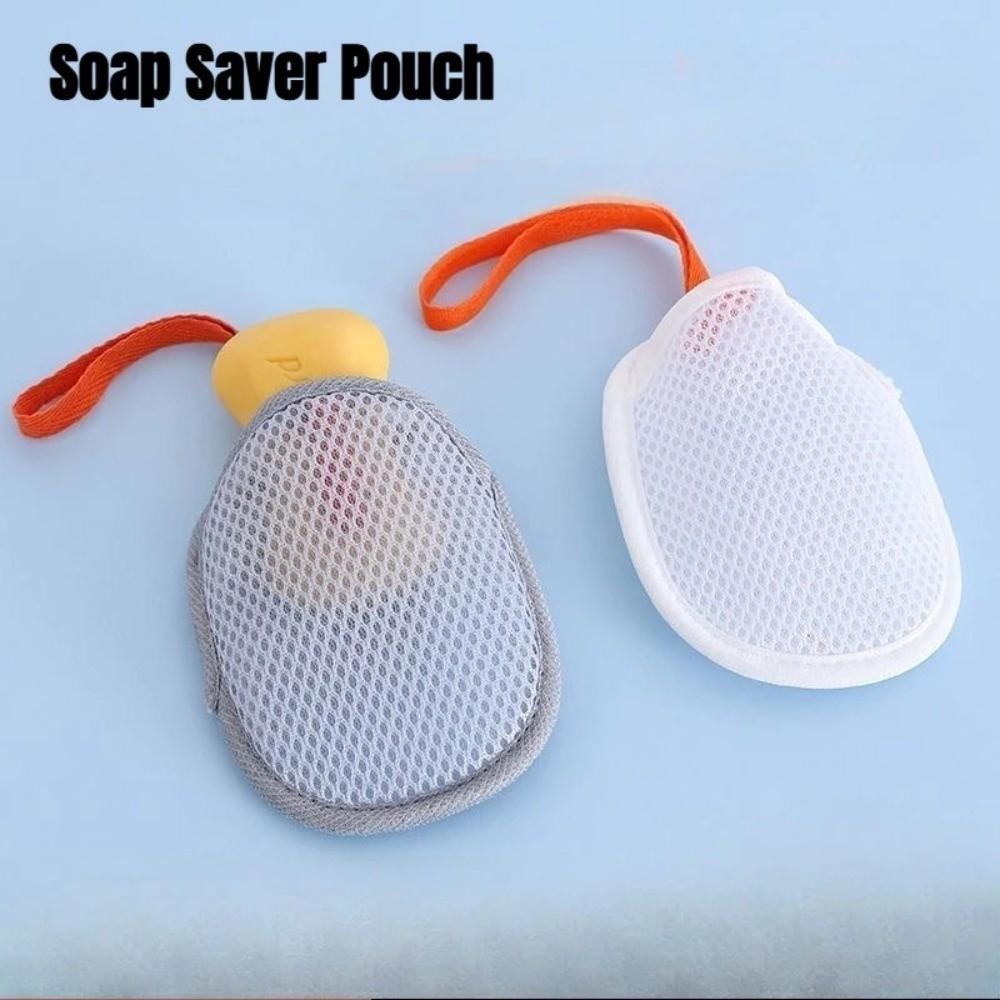 10pcs Fast Foaming Soap Mesh Bags Super Soft Cleaning Mesh Soap Foaming Net Travel Backpacking