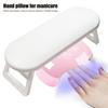 Nail Arm Rest Foldable Plastic Nail Hand Rest Manicure Arm Rest Stand Hand Pillow Nail Art Accessories