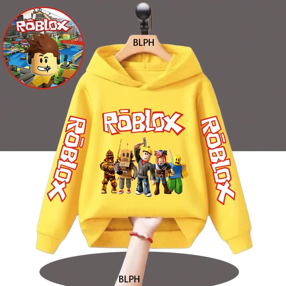 Детская толстовка с принтом персонажей Roblox, Модный и удобный свитшот для мальчиков и девочек, Идеально подходит для фанатов Roblox