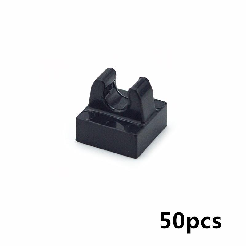 Нетоксичные 50 шт./лот 1x1 Точки Moc Собираемые Частицы Для 15712 2555 Строительные Блоки Образовательные Технологические Детали Игрушки
