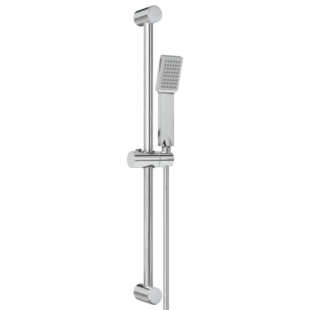 Shower System Set Chrome 70 cm Stainless Steel