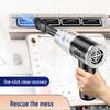 Портативный беспроводной воздуходув и пылесос — мощное всасывание, перезаряжаемый, для использования дома и в автомобиле
