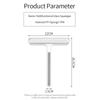 4-в-1 стеклоочиститель, очиститель окон, скребок для душа, силиконовый скребок, очиститель для домашнего использования, для зеркал, влажная грязная вода