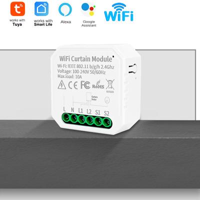 Интеллектуальный контроллер штор, граффити, Wi-Fi, двусторонний контроллер, мини-модификация штор, мобильное дистанционное голосовое управление