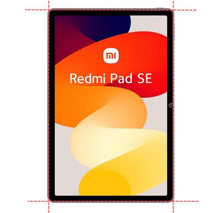 Film de protection d'écran pour tablette tactile compatible Xiaomi Redmi Pad SE et Coque Antichoc Protection Transparent