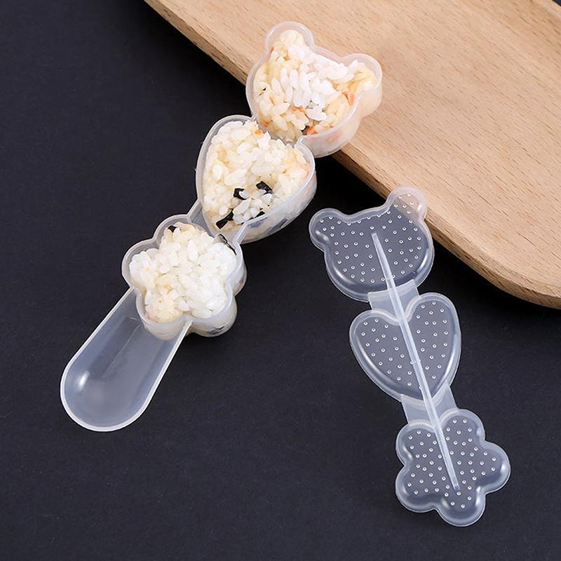 Набор рисовых шариков в форме мультфильма Форма для суши, роллов, суши, рисовых шариков, рисовых шариков, бэнто-пресс, японские инструменты для самостоятельной сборки, кухонные принадлежности