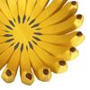 xiaobudian 3D Printed Banana Fruit Bowl, Large Capacity Tray Holder, Decorative Shape Food Serving Plate for Kitchen, Dining Table