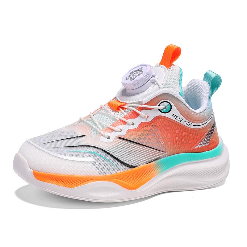 Обувь для мальчиков весна и осень детские сетчатые кроссовки для мальчиков среднего и старшего возраста дышащие беговые сетчатые туфли