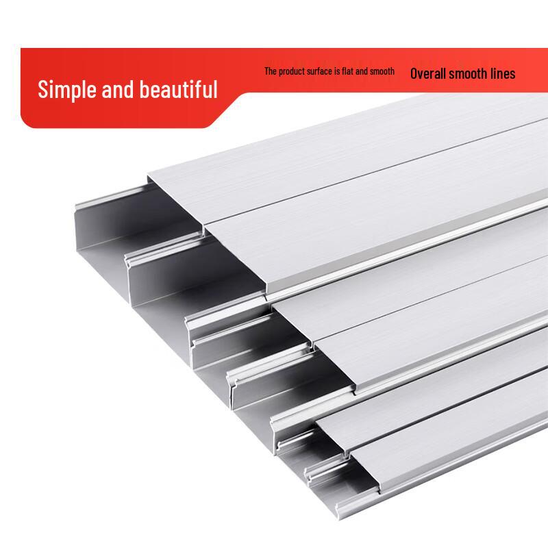 Jingzhu Aluminum Alloy Surface Mount Cable Channel