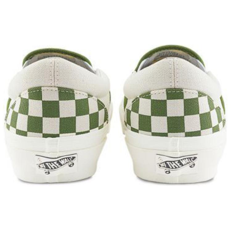 Vans Премиальные слипоны 98 'Шахматная доска Песто-зеленый' VN000CSECIB