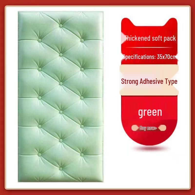 Самоклеящаяся мягкая подушка-спинка для детской прикроватной тумбочки