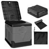 TongWey Portable Folding 33 X 29 X 30 Includes 12 Disposal Disaster Preparedness Toilet Emergency Power Keeps Includes Carry Ideal for Disaster