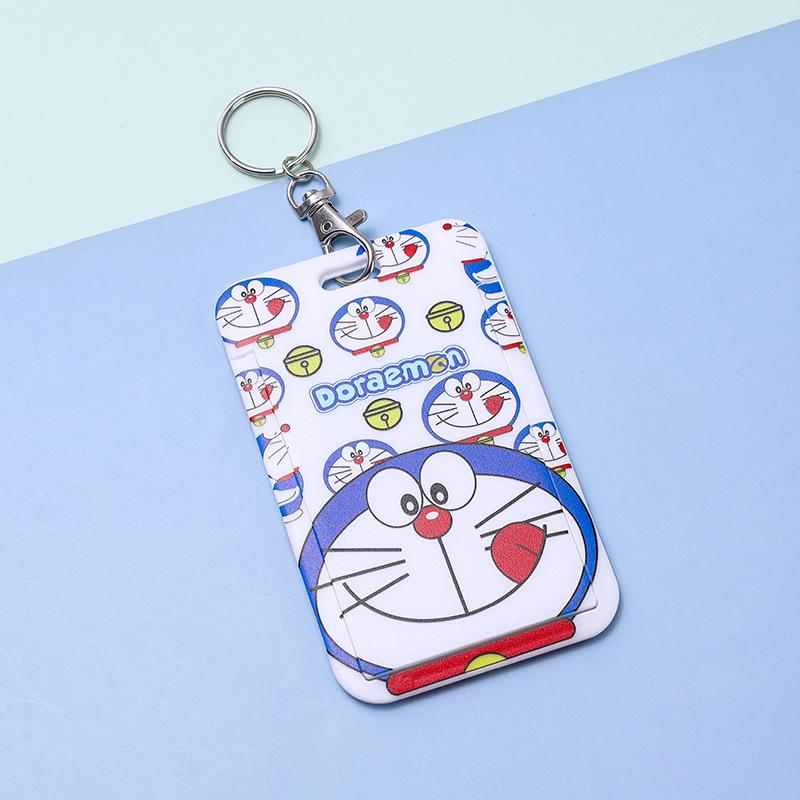 Doraemon Meal Card Holder - Cute Student & Work ID Lanyard, Access Control & Bus Card Holder