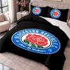 Blackburn Rovers 3Pcs Bedding Set Duvet Cover With Two Pillowcases For Bedroom Home Decoration