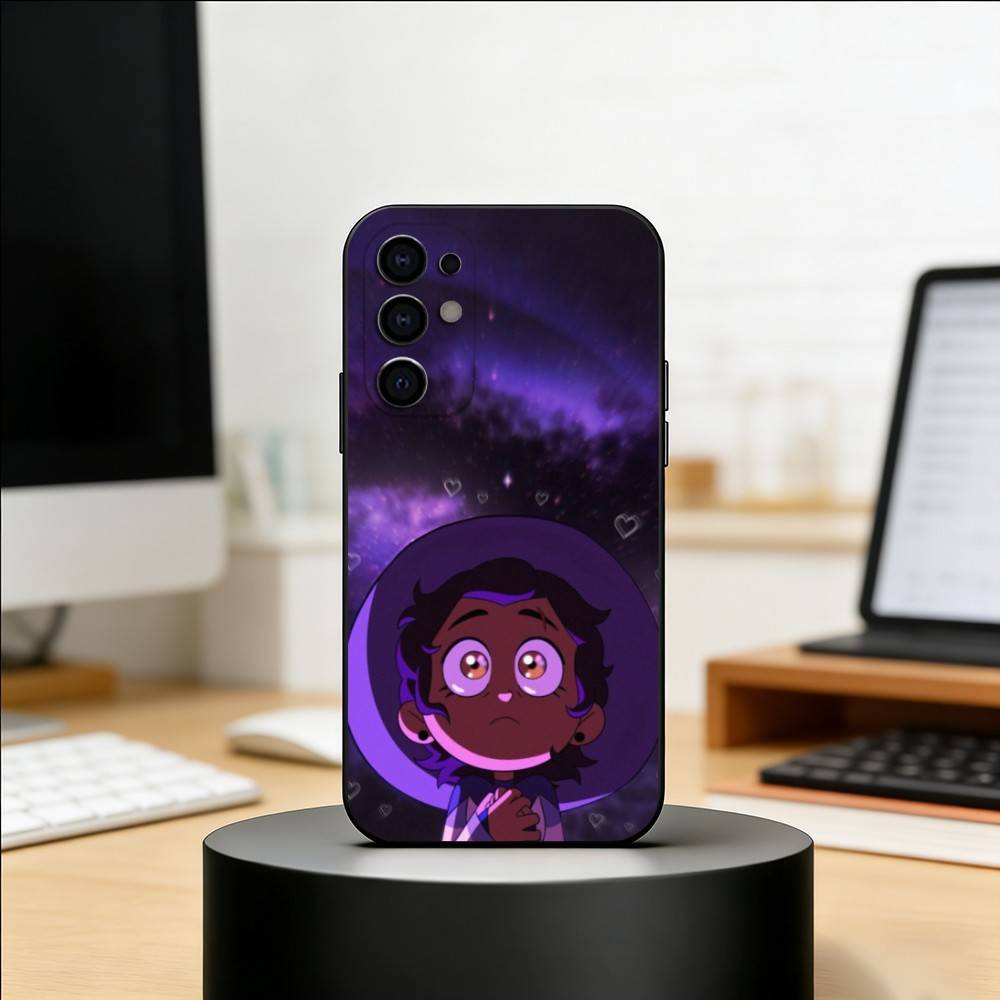 Чехол для телефона «Дом совы» Луз Носеда Для Samsung S25, S24, S21, S22, S23, S30, Ultra, S20, Plus, Fe, Lite, Note, 10, Черный чехол