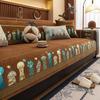 High-grade Chenille Sofa Cushion Four Seasons Universal Non-slip Straight Type Sofa Cover Straight Row Sofa Towel