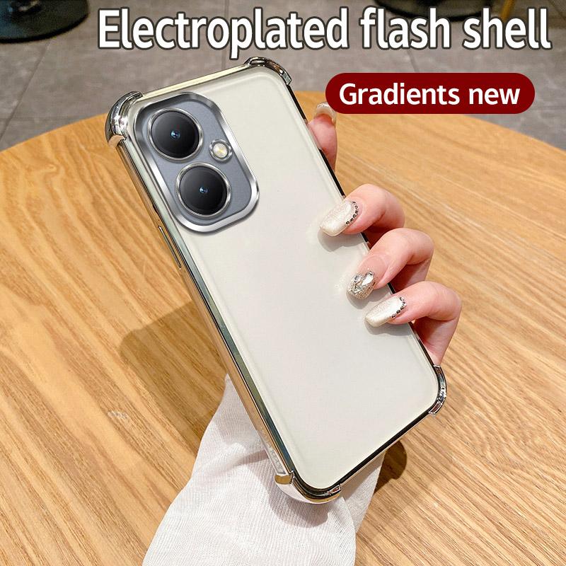 Для Xiaomi Redmi 13C 5G Чехол Xiaomi Poco M6 5G Чехол для телефона Блестящий блестящий силиконовый объектив камеры Мягкая задняя крышка