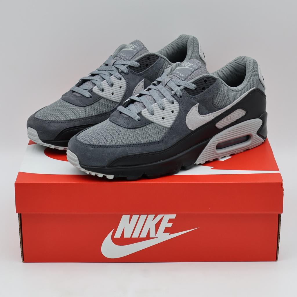 DM0029-020 Nike Air Max 90 Дымчато-серый Черный Темно-дымчато-серый Фотоновая пыль (Мужской)