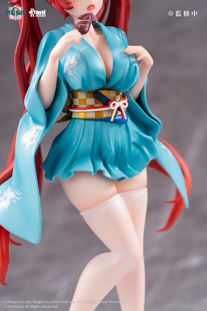 AniMester Bisoku Honolulu Юката Масштаб ПВХ АБС Полная Фигурка "Azur Lane Zenshin!"Вер. 1/7 & Предварительно окрашенный