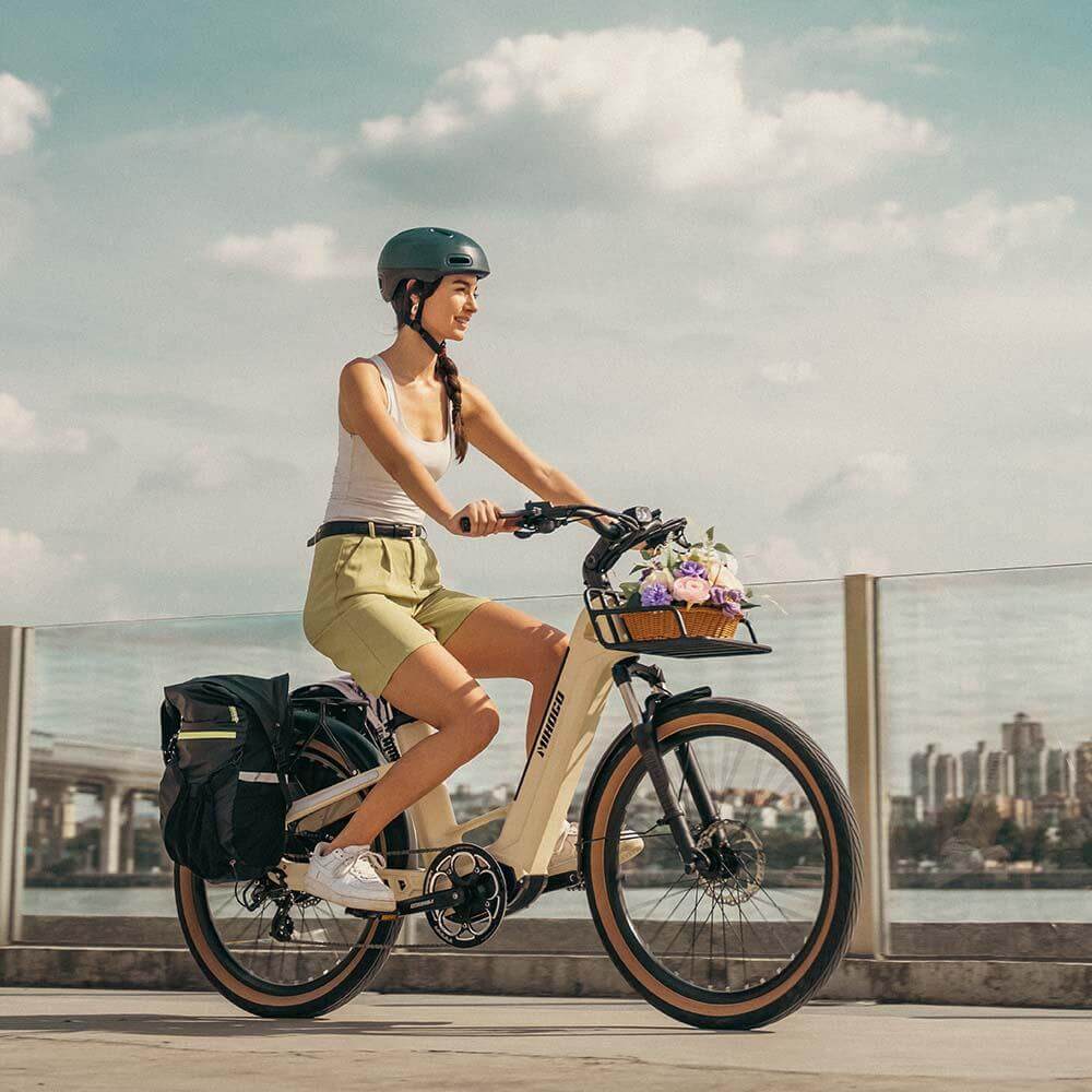 MIHOGO AIR Online electric bicycles T800 carbon fiber frame 750W rear brushless permanent magnet motor