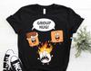 Group Hug Funny Roasted S'mores Smores Chocolate Marshmallow Camping Gift T-Shirt, Camp Bonfire Lover, Campfire Party, Camper Family Trip,