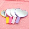 Custom Web Celebrity Cosmetic Handle Mirror Decorative Mirror Girl Heart Student Dormitory Mirror Portable Home Small Mirror