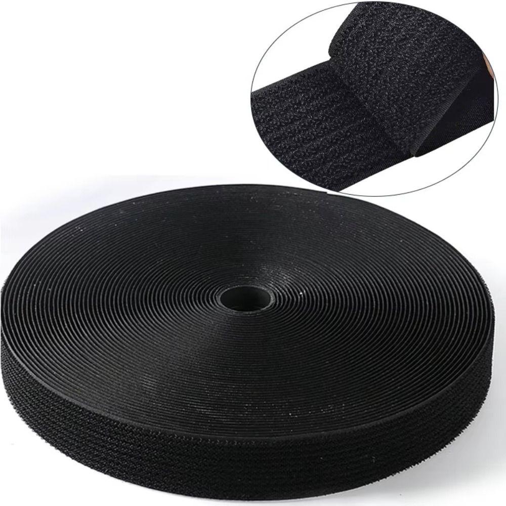 Free Cut Length Hook Loop Straps Reusable Cable Ties Fastener Self Adhesive Straps Securing Strap