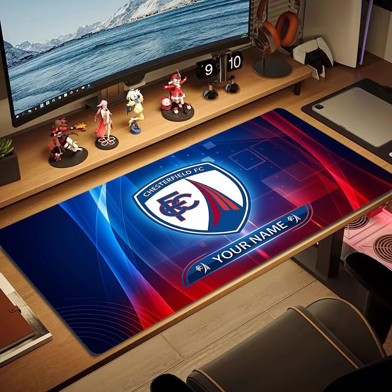 Chesterfield FC Print  Cushion Non-slip Laptop Tablet Big Mousepad XXL Mat Mini PC Playmat With Lock edge