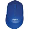 LOGITECH Souris Silencieuse M330 Silent Plus - Sans Fil - Bleue