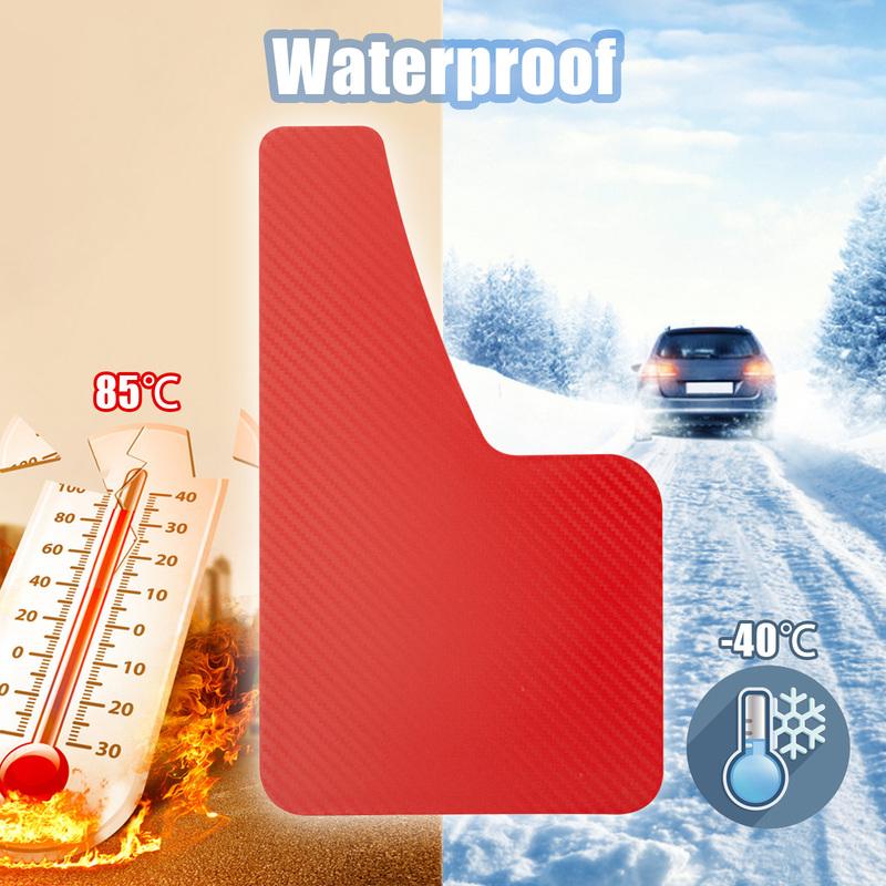 4 шт. брызговиков с эффектом углеродного волокна, передние и задние, комплект, универсальные брызговики, брызговики, аксессуары для автомобилей, фургонов, внедорожников, пикапов