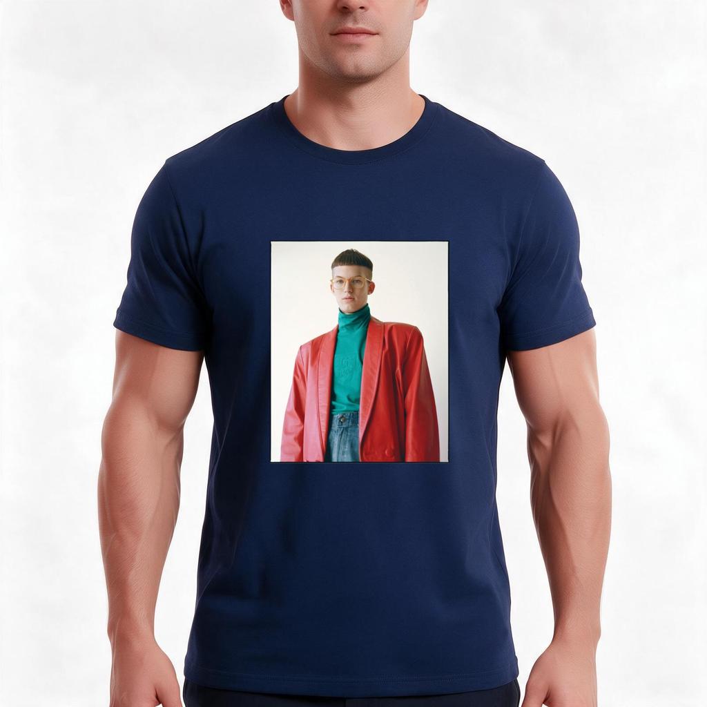 Gus Dapperton Tshirt Summer Casual Cotton Tee Oversized Streetwear Tops Vintage Graphic Print Loose Fit Short Sleeve
