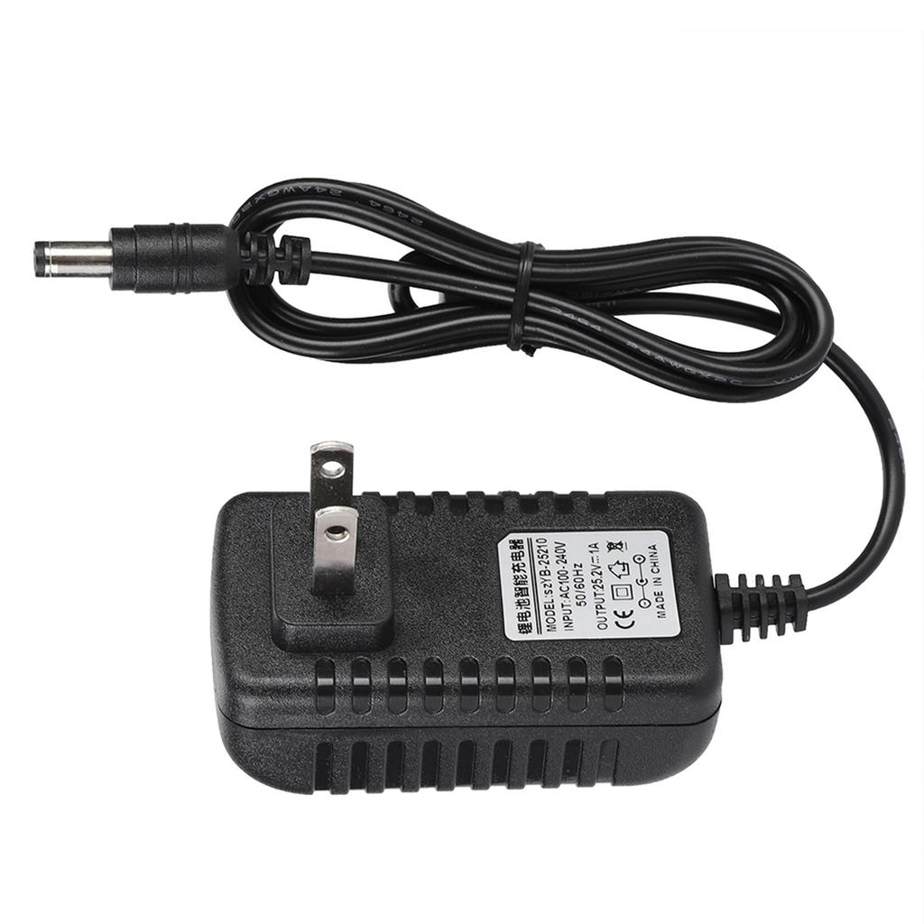 25.2V1A Быстрая зарядка Li Ion зарядное устройство Адаптер Вход Многоуровневая защита