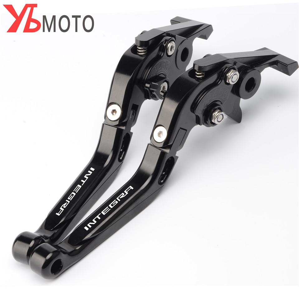 Мотоциклетные складные выдвижные регулируемые рычаги тормозной муфты с ЧПУ для Honda Integra 750 DCT Integra750 2014 2015 2016 2017 18