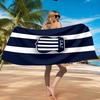 Atletico Talleres Design Beach Towel, Quick-drying, Easy to Care for, Suitable for Both Fitness and Beach Vacations,Sports Essential