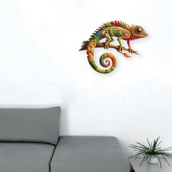 Украшение для стены в виде ящерицы-геккона, ручная работа, водонепроницаемый, устойчивый к ультрафиолетовому излучению, декор в виде ящерицы для внутреннего и наружного использования