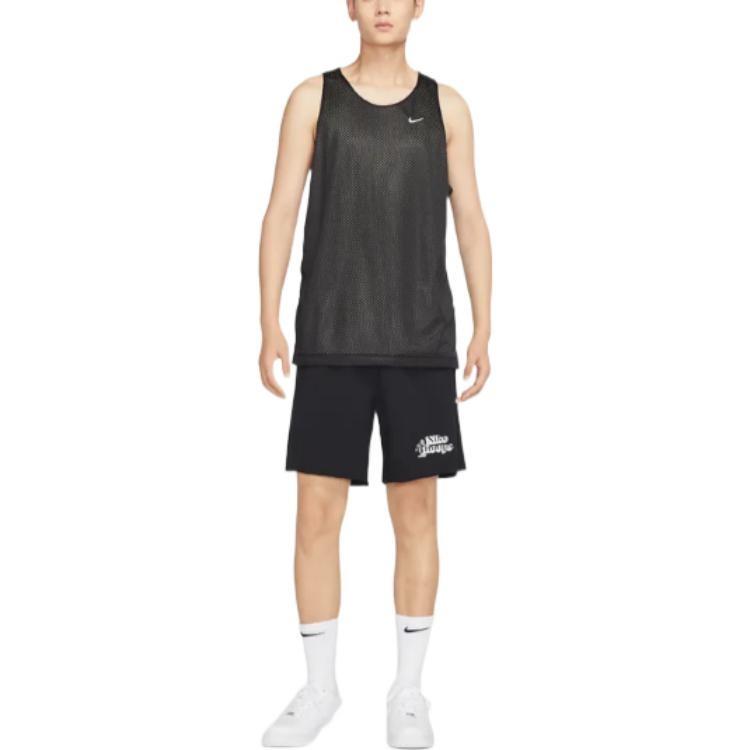 Nike Стандартная майка Dri-FIT 'Черная' Мужская DQ5732-010