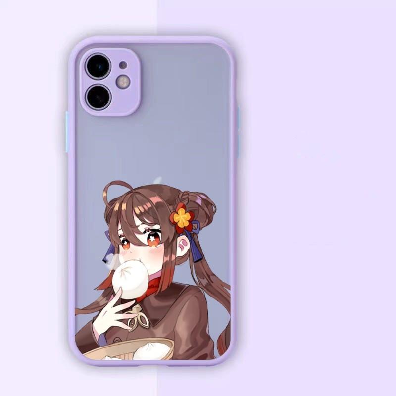 Чехол для телефона с милой девушкой Ху Тао для IPhone 14 13 12 11 Mini Pro Max XS X Max XR 8 7 Plus SE 2022, цвет кожи, чехол для телефона