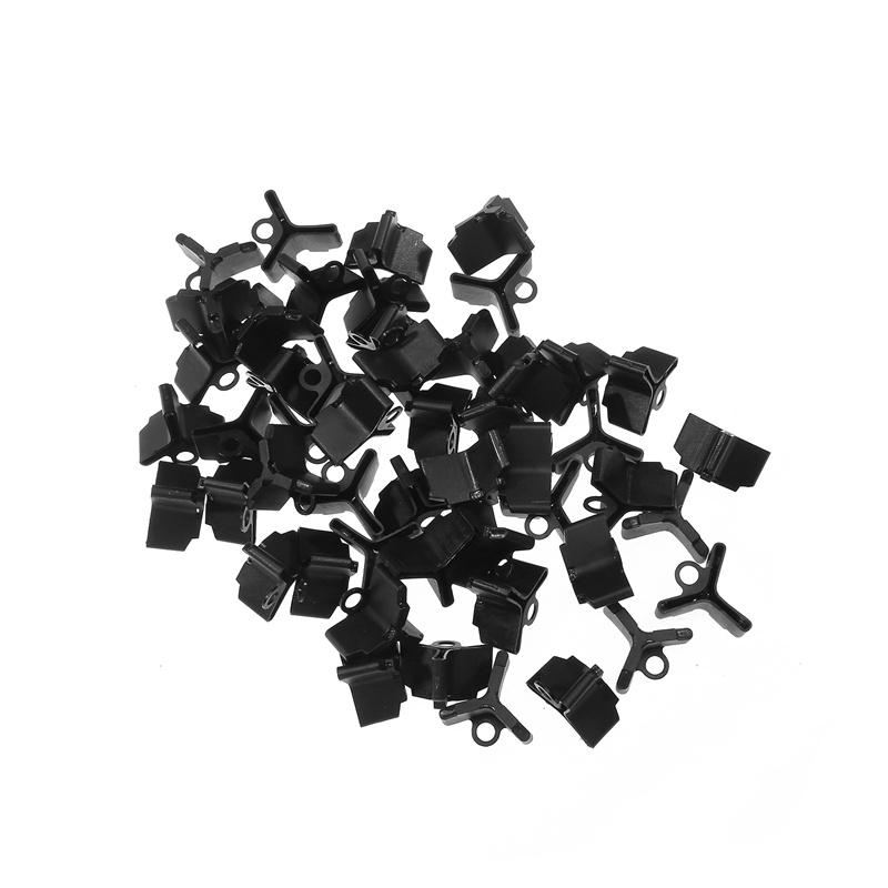 50pcs/set Fishing Hook Protection Guard Case Three Anchor Fishhooks Protective Grip Hook Protective Cover Carp Hooks Accessories