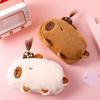 Capybara Pen Bag Zipper Pen Storage Bag Multifunctional Stationery Organizer  Gift