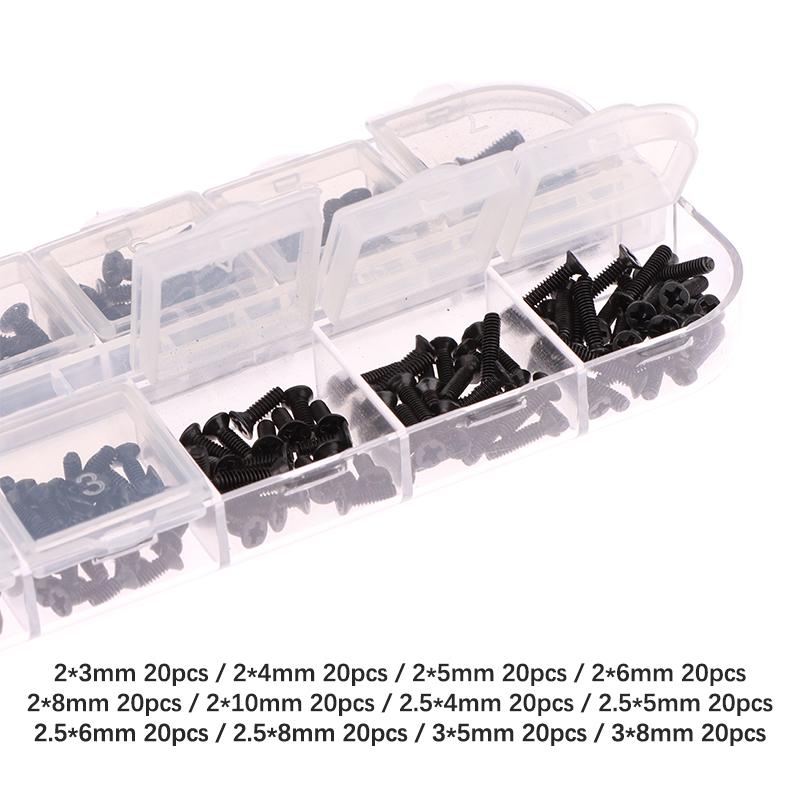 Для ноутбука Asus Lenovo Samsung 240 шт. комплект для замены винтов с крестообразной головкой