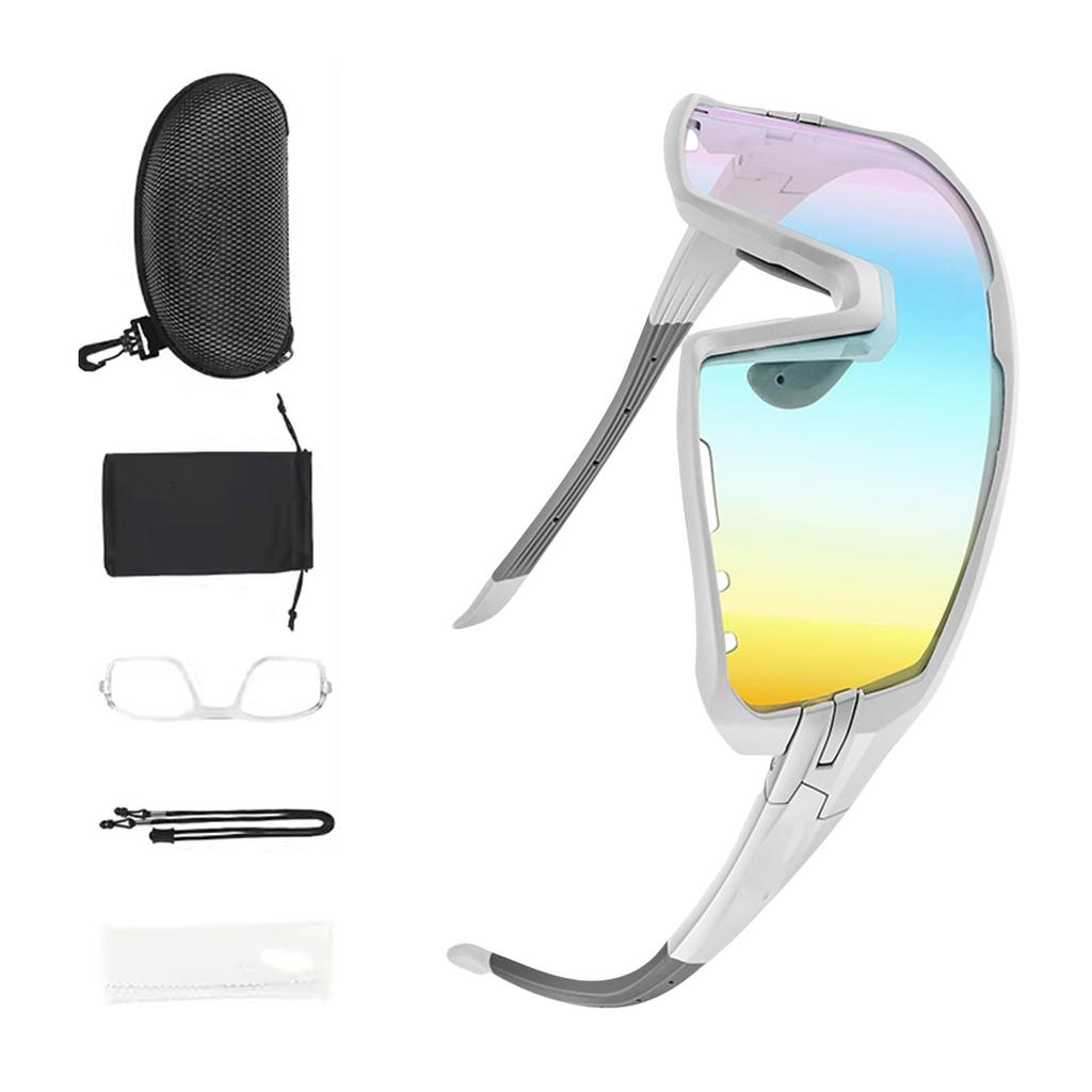 Фотохромные очки для велоспорта Солнцезащитные очки Спорт на открытом воздухе Велосипедные очки Ветрозащитные очки для женщин и мужчин