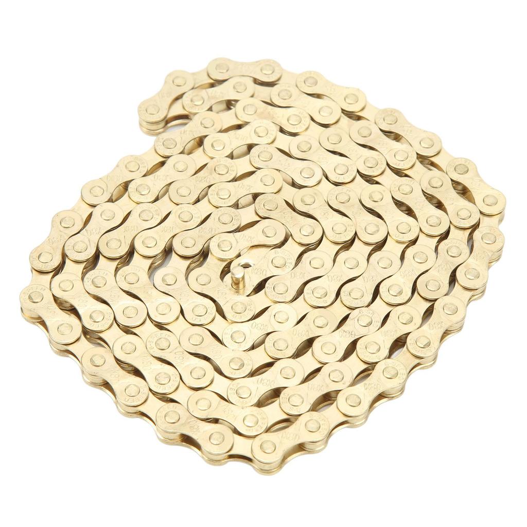 8 Speed Bicycle Chain Universal Carbon Steel Mountain Road Bike Chain Replacement for Outdoor