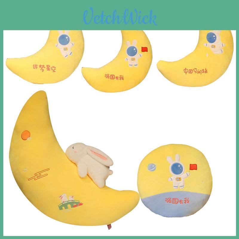 Soft And Cozy Moon Pillow Cushion Wholesale Plush Toy For Girls